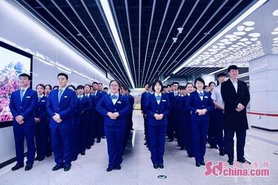 站廳咫尺間，三米有真情——地鐵13號線服務禮儀比武紀實